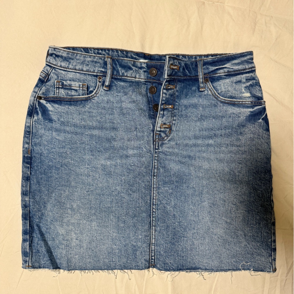 Old Navy Classic Blue Denim Skirt